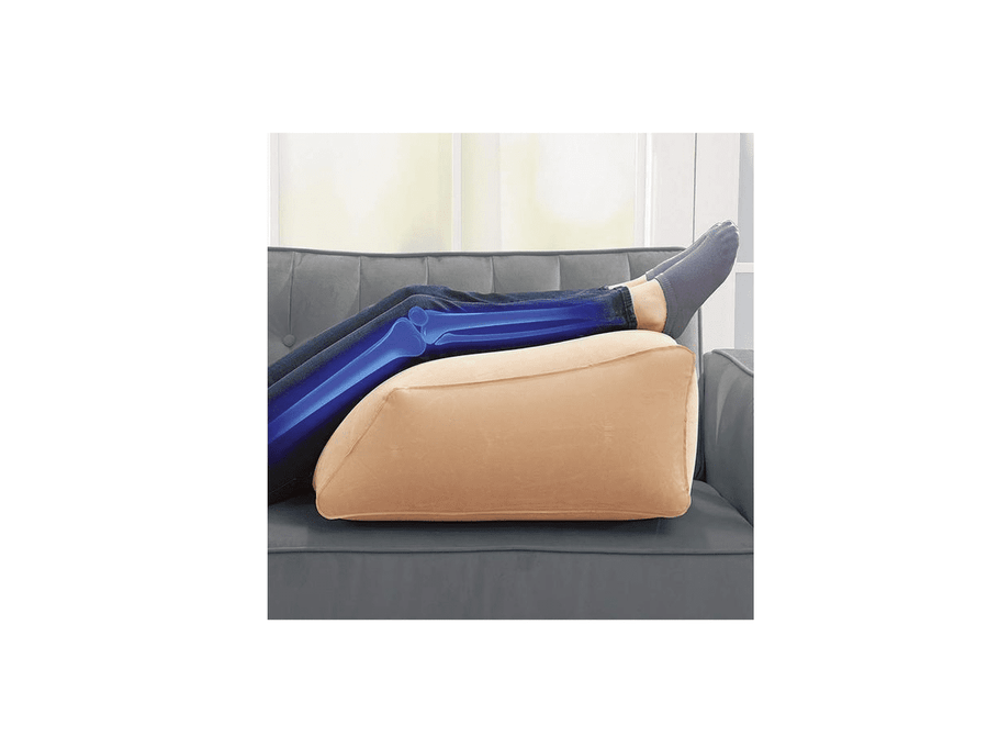 Inflatable Portable Leg Ramp Pillow Circulation & Reduce Swelling