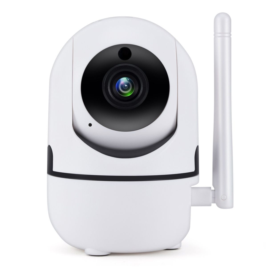 Auto Motion Baby IP Camera, Cloud Storage, WiFi Camera White Multi