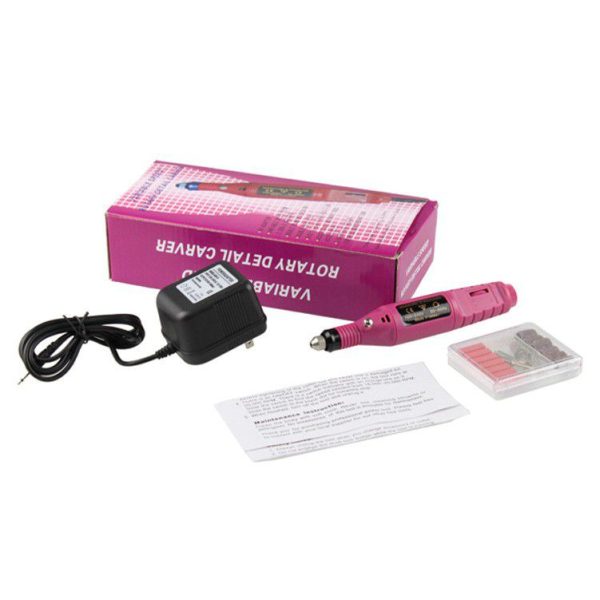 Mix Box 6 Bits 1Set 20000Rpm Professional Electric Manicure Machine Nail Drill Art Pen Pedicure File Polish Shape Feet Care Product Tool