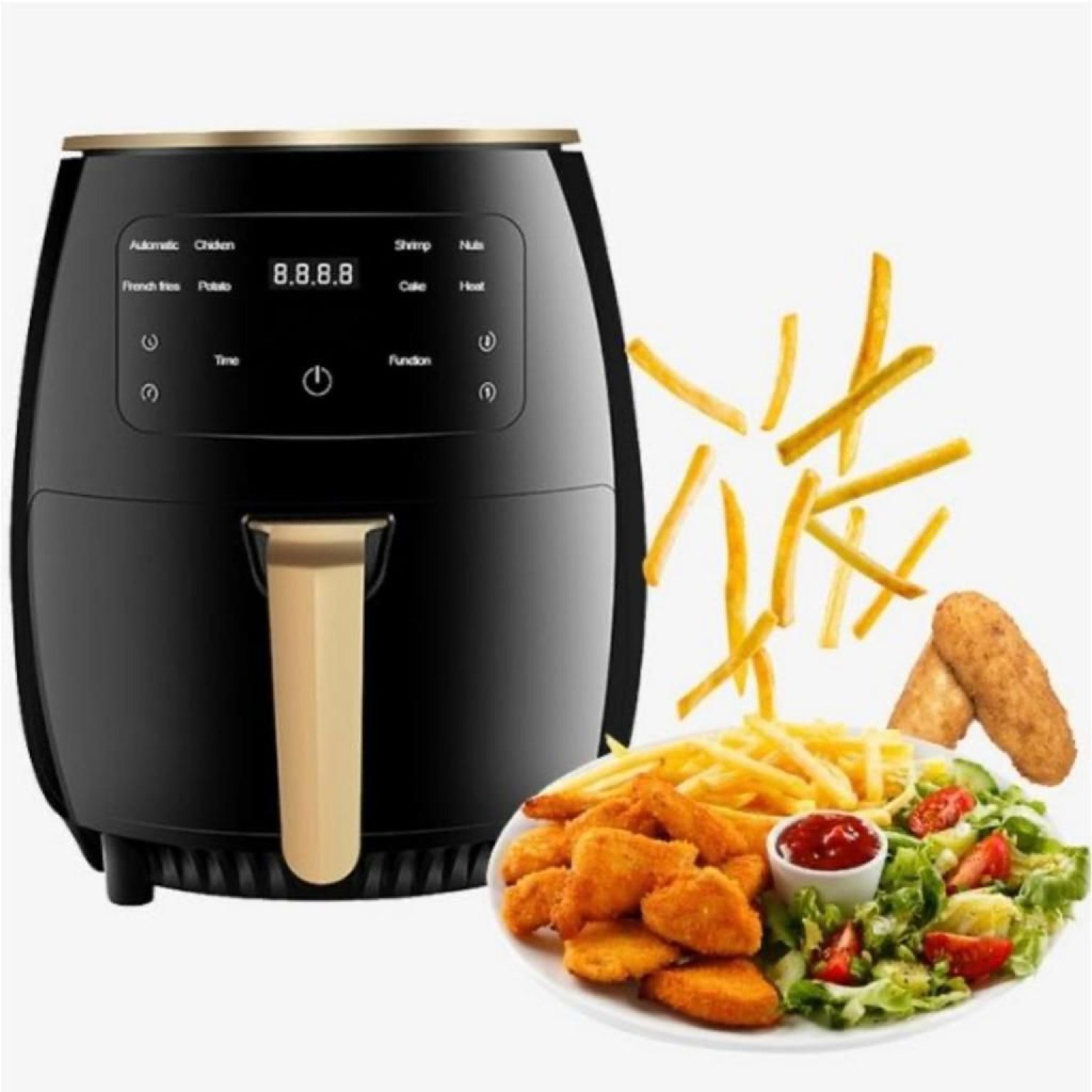 6l-silver-crest-smart-design-touchscreen-air-fryer-multi-junction