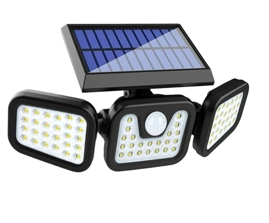 Split Solar Wall Lamp 74 LED Multi Junction