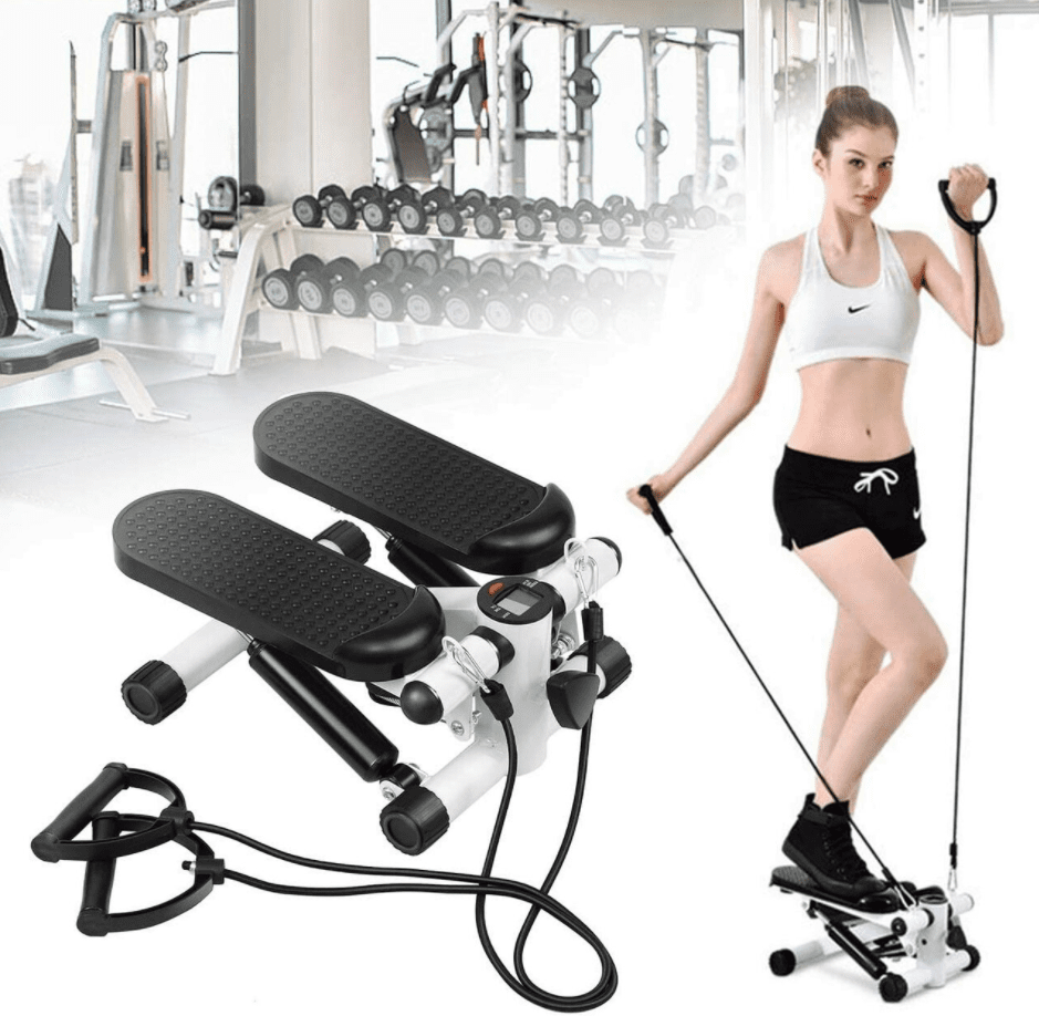 Sunny Health & Fitness Mini Stepper with Bands - 20602361