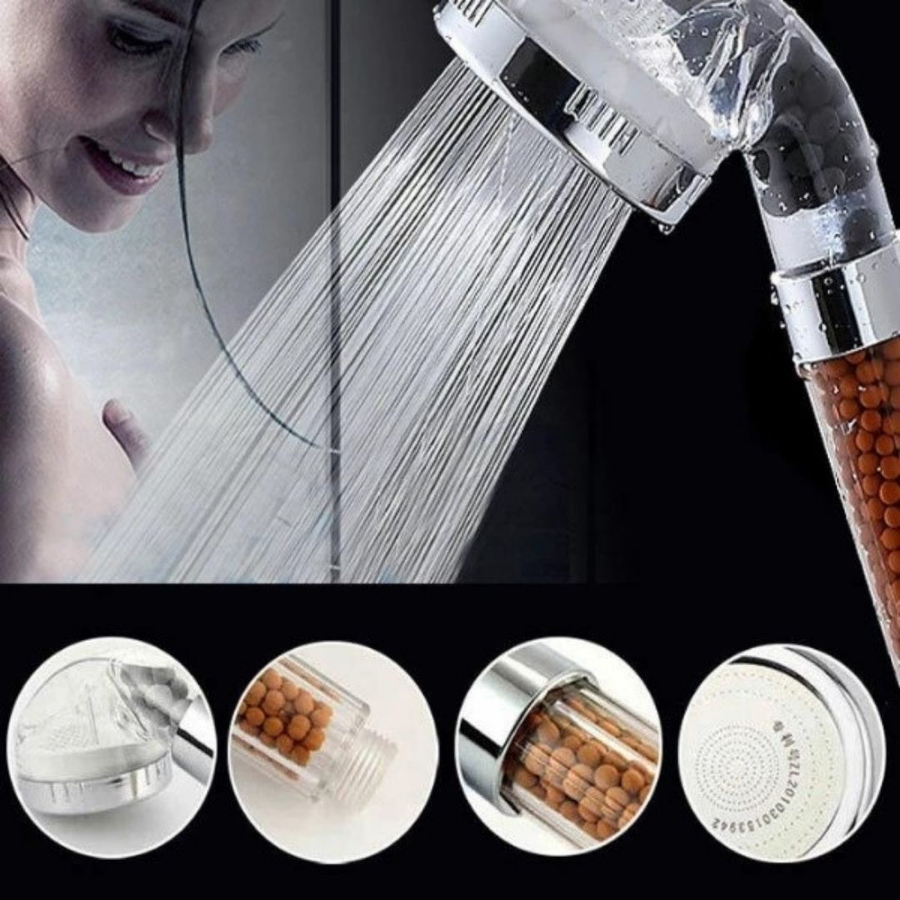 Spa Healthy Shower Head with LED Light Multi Junction
