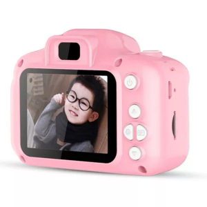 Kids Mini Digital Portable Camera Pink