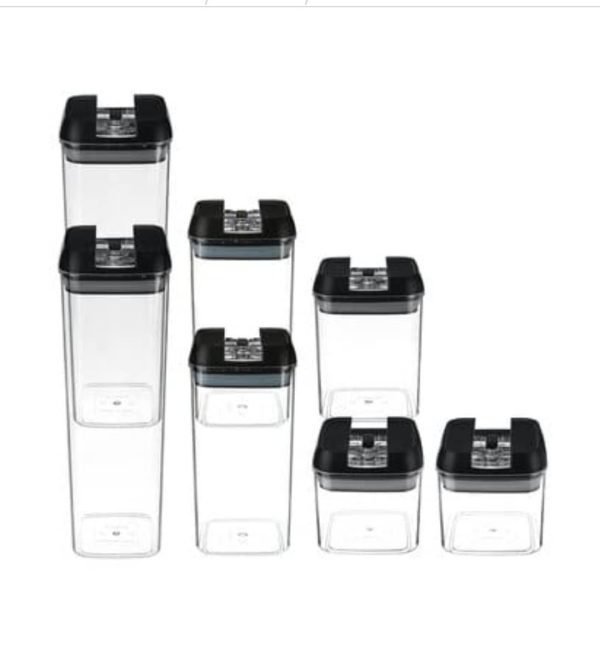 7 Piece Airtight Food Storage Containers