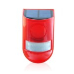 Solar Sound and Light Alarm Motion Sensor