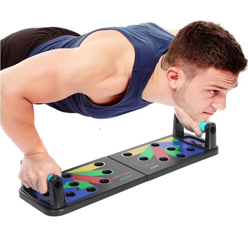 Foldable Fitness Board Push-up Rack - Image 3