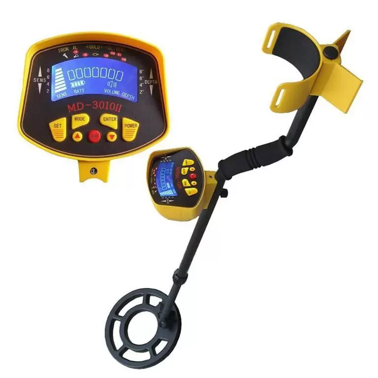 Deep Ground Sensitive 3010II Metal Detector Gold Digger Light Hunter