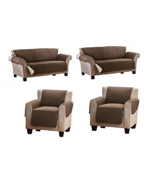 Protective Reversible Sofa Cover 2 x Double 2 x Single
