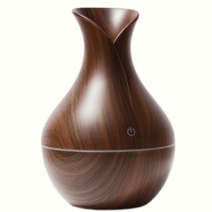 Aroma Humidifier with Color Changing LED Dark Brown