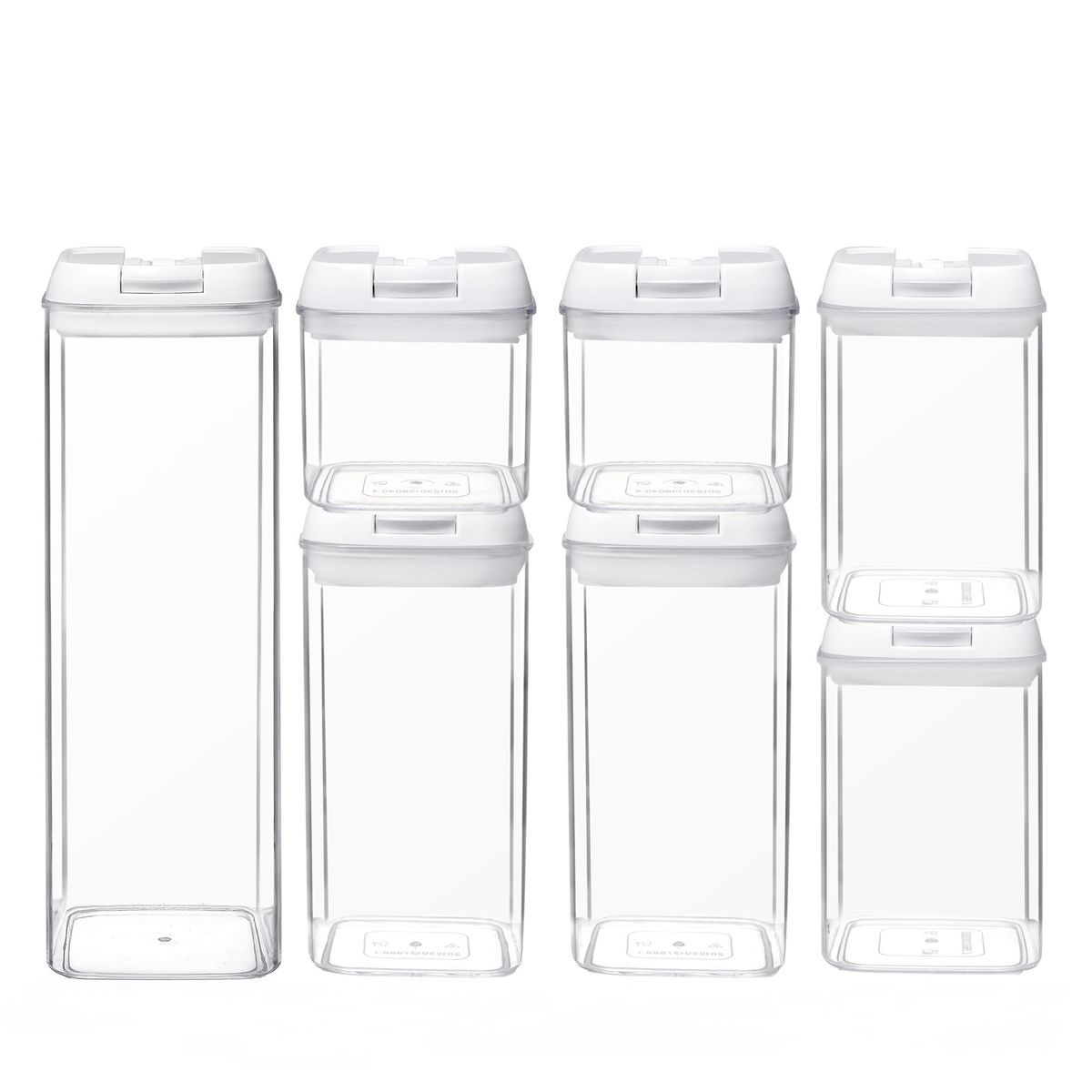 7 Piece Air-tight Food Storage Containers