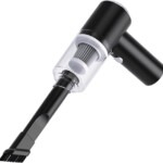 Handheld Powerful Wireless Car Vacuum Cleaner 120W Black