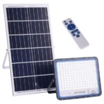 400W Solar Powered LED Flood Light With Panel and Remote