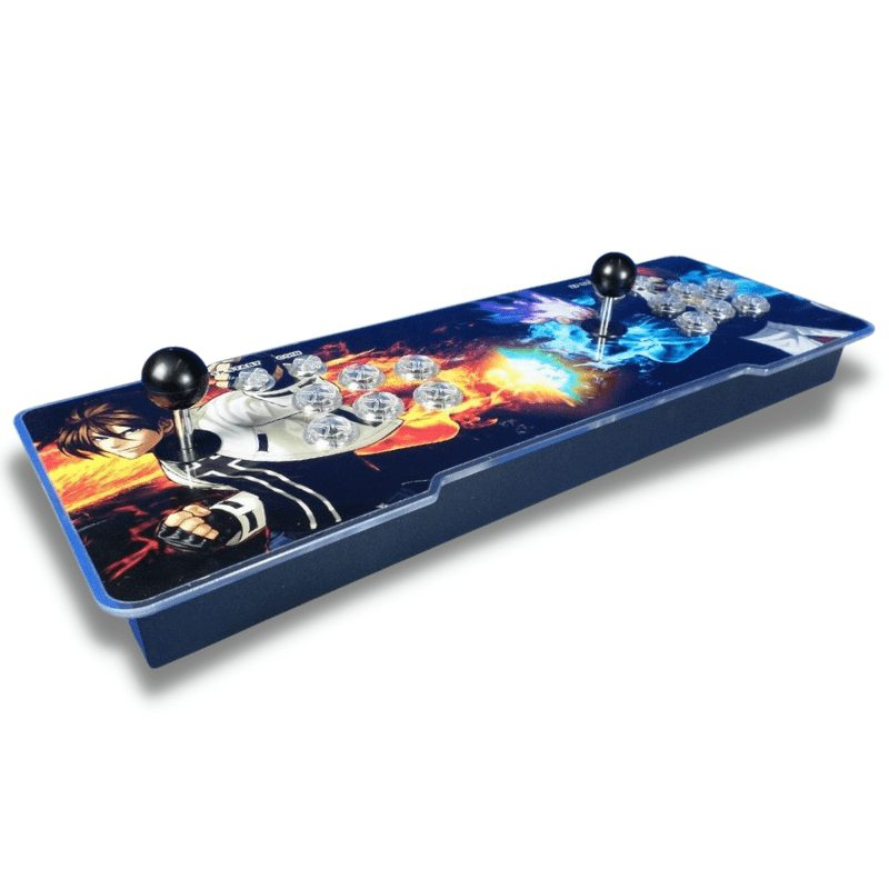 Arcade game console 6100 Games - Mashing Pandora OS Austar L-01 2 Player 2D/3D - Kyo & Iori KOF Arcade game console 6100 Games - Mashing Pandora OS Austar L-01 2 Player 2D/3D - Kyo & Iori KOF