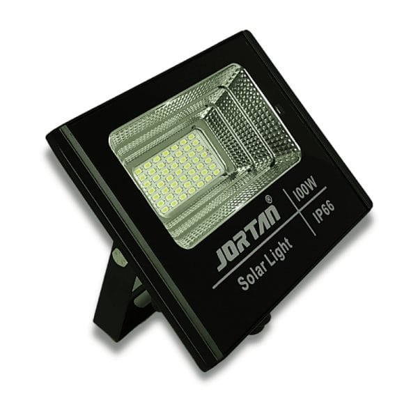 Jortan 100W IP66 Waterproof Solar Flood Light