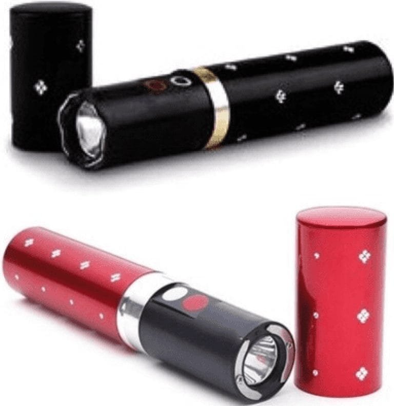 Lipstick Flashlight and Taser