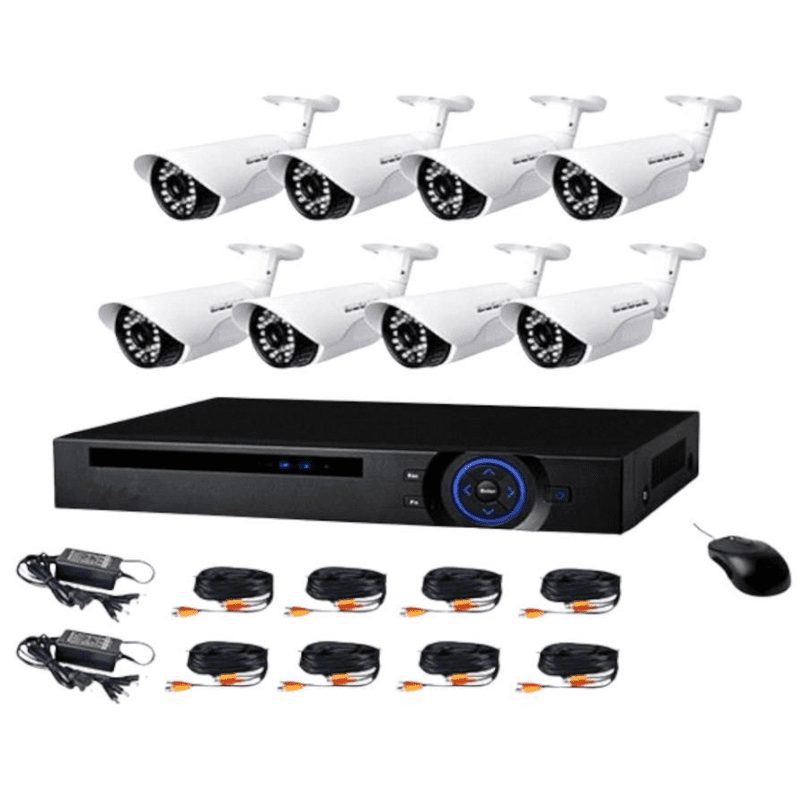 8 Channel cctv camera system Full Kit Perfect security