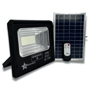 50W IP67 Solar Rechargeable Flood Light IK T50