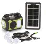 GDPlus Solar Lighting System with Radio GD-8072