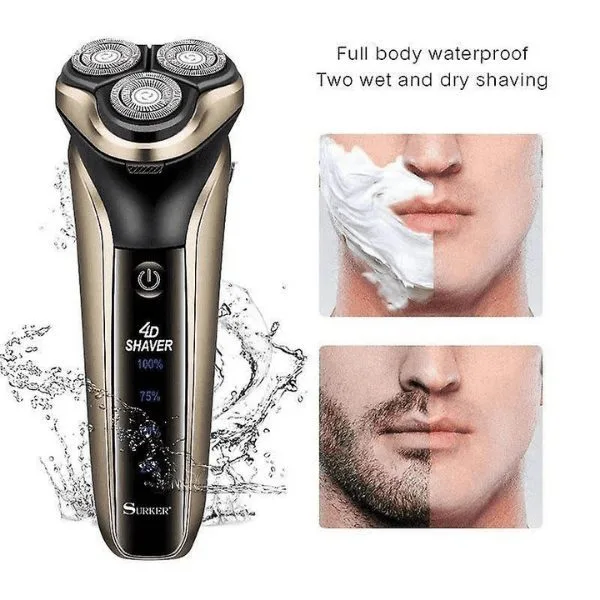 Professional Rechargeable Shaver Gold SK-2021 - Image 3