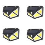 Led Solar Wall Lamp-Sh-100b (4 Piece)