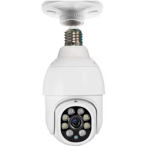 2 Megapixel Wi-Fi CCTV Security Camera Easy Blub Socket Installation