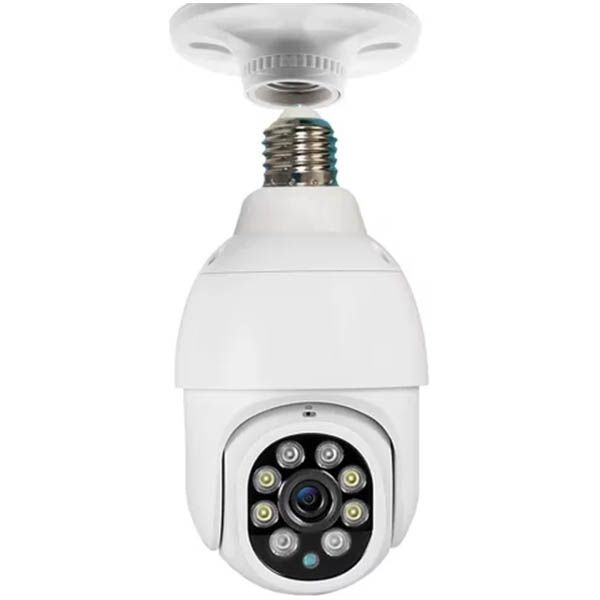 2 Megapixel Wi-Fi CCTV Security Camera Easy Blub Socket Installation