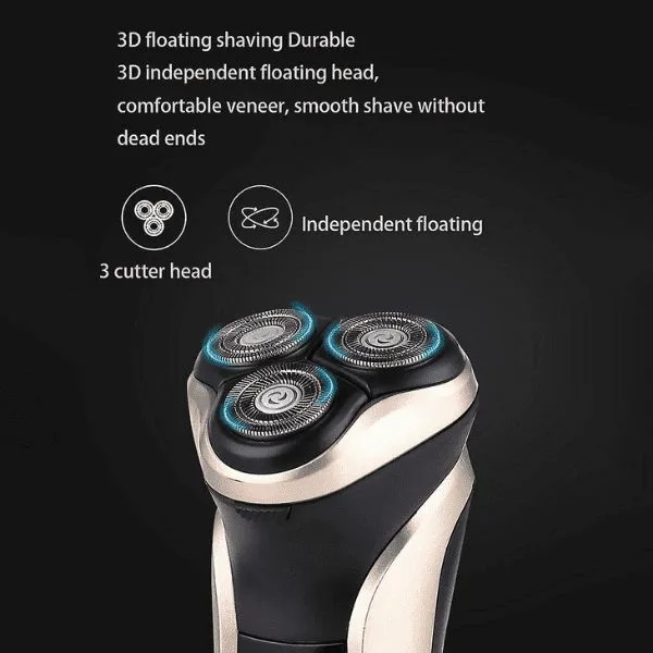 Professional Rechargeable Shaver Gold SK-2021 - Image 2