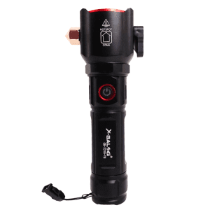 Multi Functional Rechargeable LED Flashlight And Power Bank