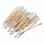 Double Sided Wood Stick Cotton Buds 120pcs Pack of 12