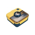 1000ml Portable Microwaveable Lunch Box Yellow