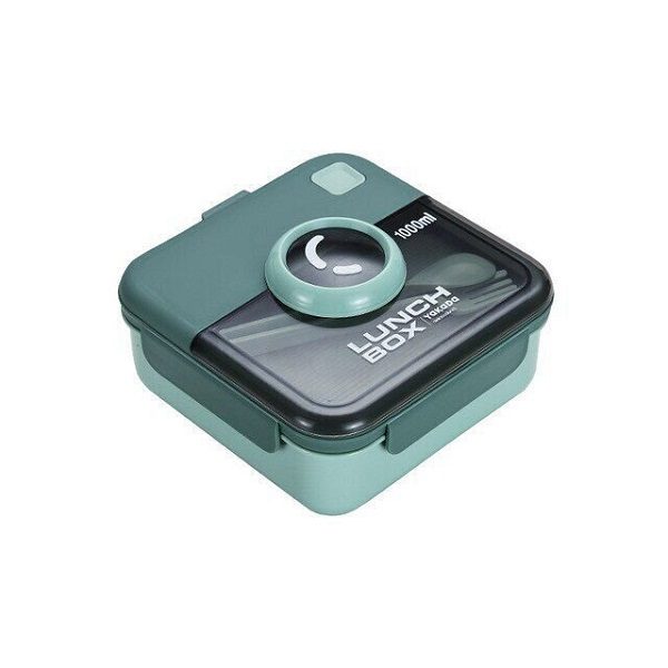 1000ml Portable Microwaveable Lunch Box Blue