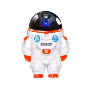 Bubble Robot Astronaut Orange 0011