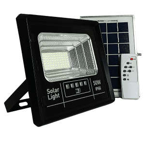 50W Jortan IP66 LED Solar Flood Light