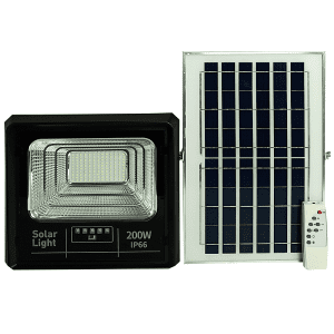 200W Jortan IP66 LED Solar Flood Light