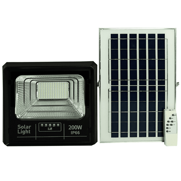 200W Jortan IP66 LED Solar Flood Light
