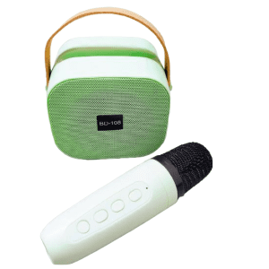 RGB Portable Wireless Bluetooth Speaker With Karaoke Microphone BD-108