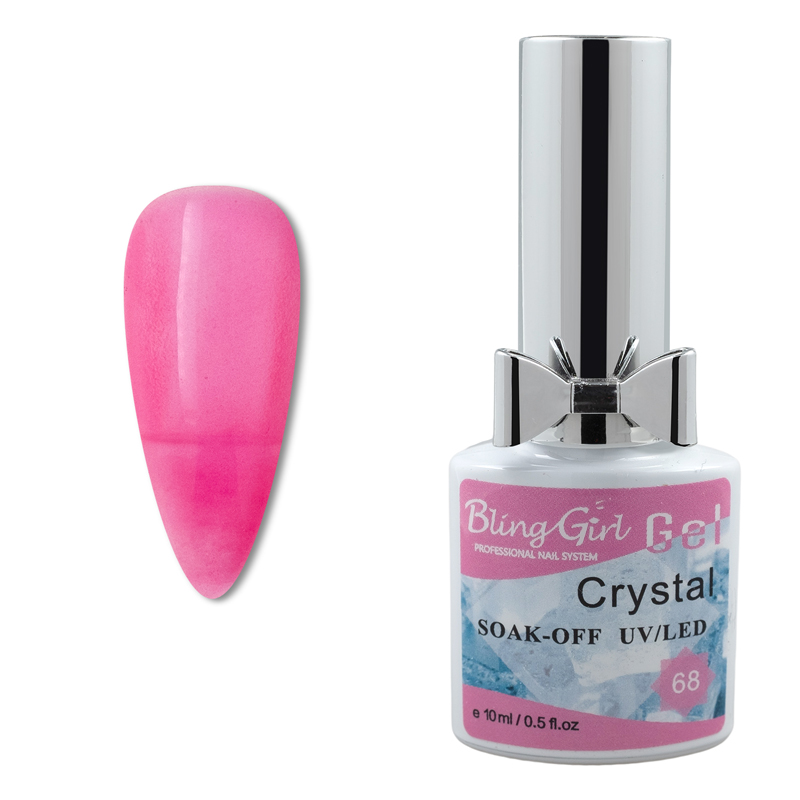 Bling Girl Crystal Gel Soak Off UV LED 10ml 068-3224