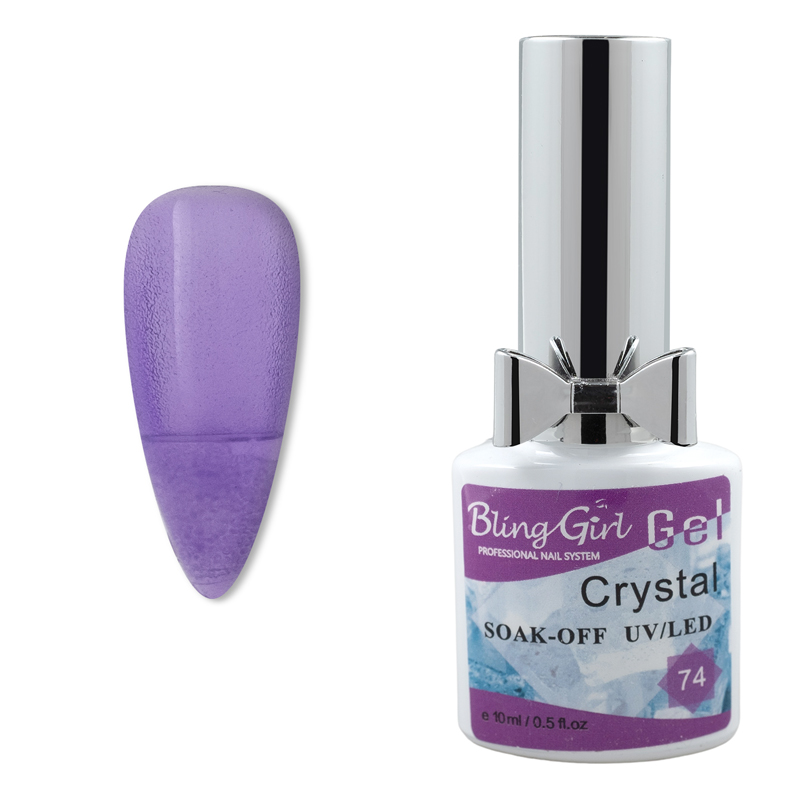 Bling Girl Crystal Gel Soak Off UV LED 10ml 074-3224