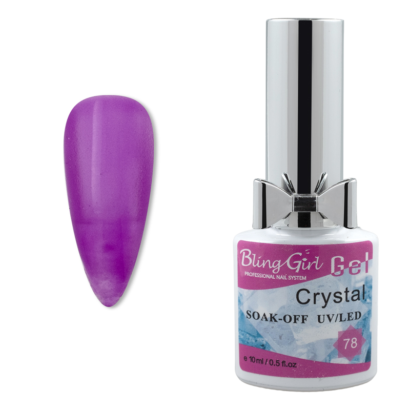 Bling Girl Crystal Gel Soak Off UV LED 10ml 078-3224