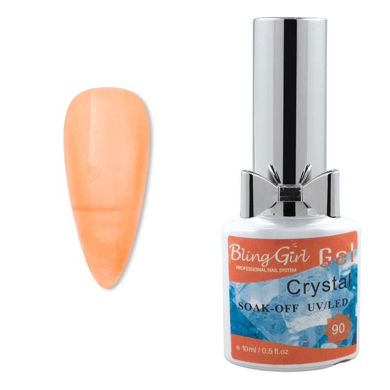 Bling Girl Crystal Gel Soak Off UV LED 10ml 090-3224