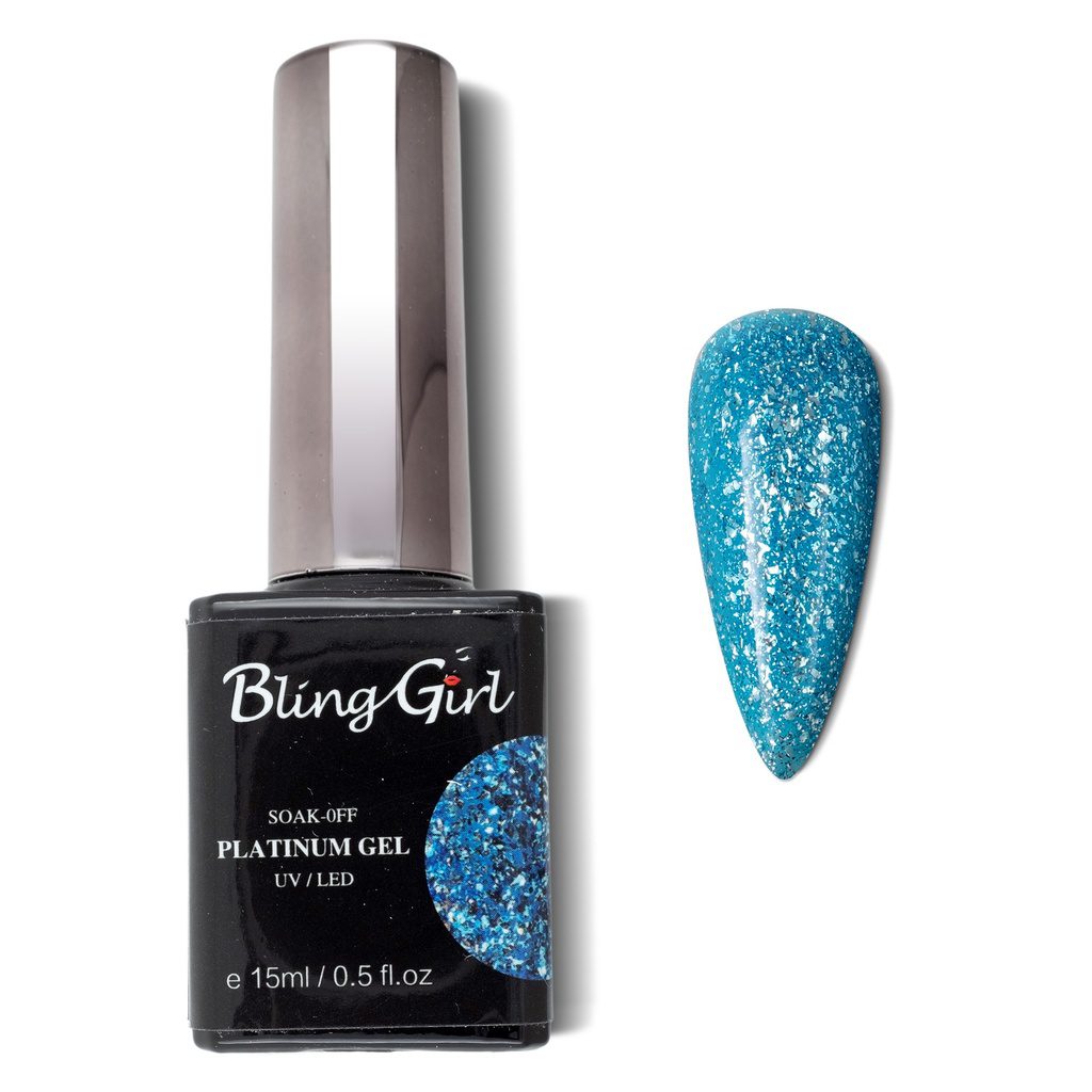 Bling Girl Glamorous Platinum Gel 15ml 036-3142