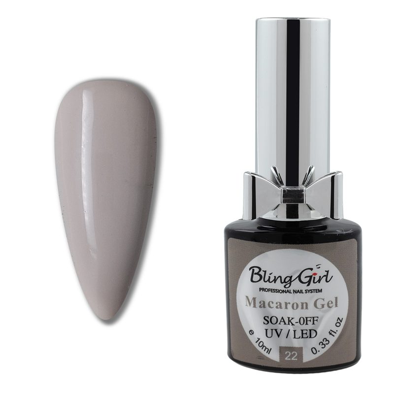 Bling Girl Macaron Gel Soak Off UV LED 10ml 022-4302