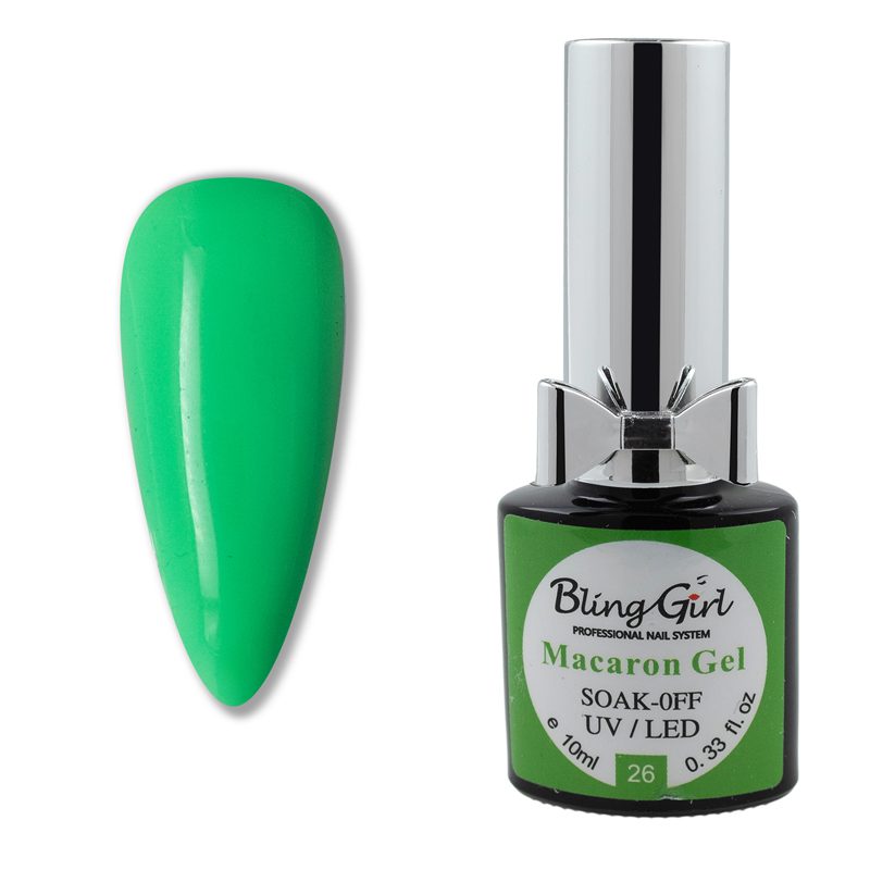 Bling Girl Macaron Gel Soak Off UV LED 10ml 026-4302