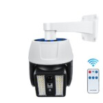 2 in 1 Solar Sensor Dummy Camera Wall Light With Remote Control FA-5118-2