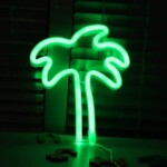 Palm Tree Neon Sign Lamp USB And Battery Operated FA-A22