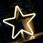Star Neon Sign Lamp USB And Battery Operated FA-A8