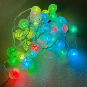 RGB 50 LED Pineapple Balls Lights String SE-L010