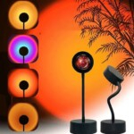 USB LED Projector Atmosphere RGB Lamp With Filters