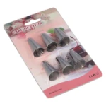 Stainless Steel Cream Cake Decorator Nozzles 6PCS